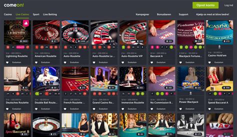 Comeon casino bonus ComeOn! Casino delivers a fresh mobile casino design that has flourished over the years